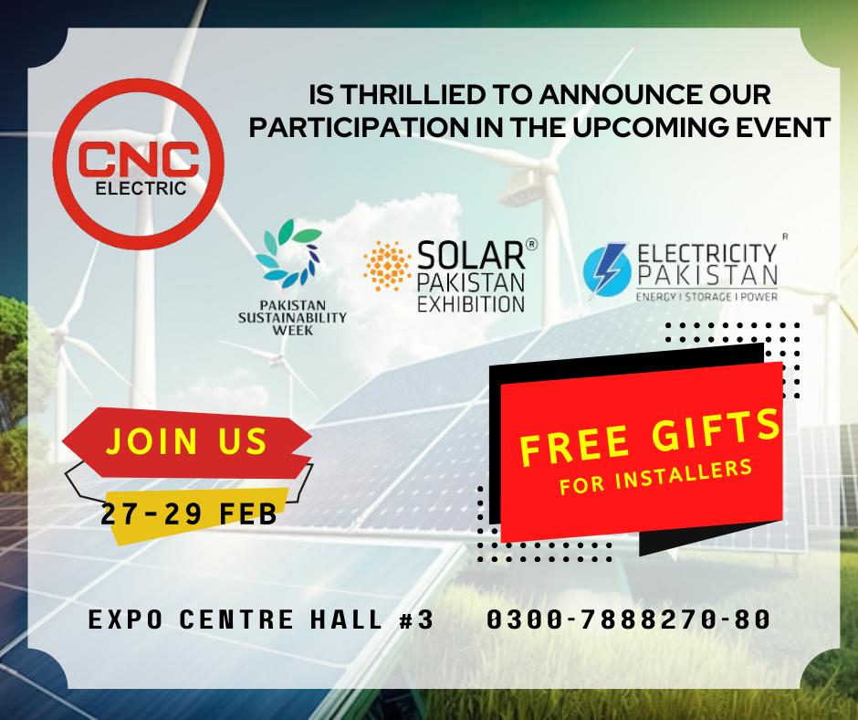 CNC | CNC Electric in PAKISTAN SUSTAINABILITY WEEK 2024